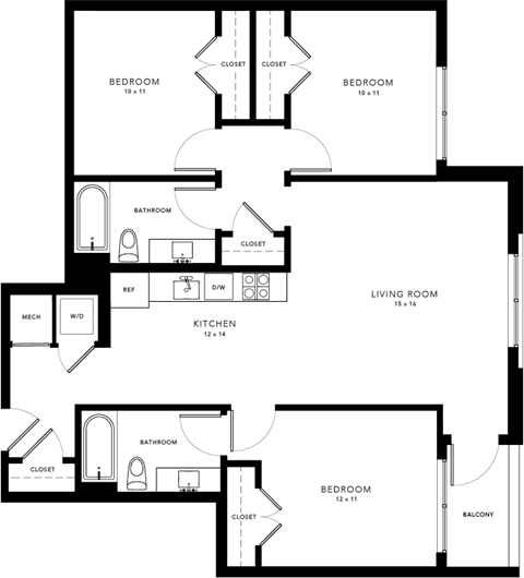 3110 10th St N Studio-4 Beds Apartment for Rent - Photo Gallery 64